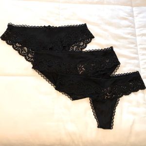 3 Victoria Secret Body by Victoria panties size S